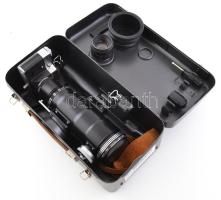 Zenit EC fotópuska Tair Z FC 4,5/300 és Helios 44-2 2/58 objektívekkel. Teljes szett, jó állapotú fé...