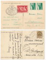 CSERKÉSZET - 9 db régi magyar képeslap (Márton Lajos és Hampel-Scharf szignók) / SCOUTING - 9 pre-19...