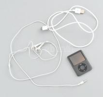 Apple iPod Nano 8GB médialejátszó, tartozékaival, töltésre reagál, de önállóan működésképtelen