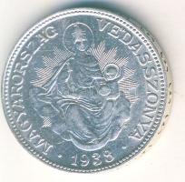 1938. 2P Ag "Madonna" T:2 apró ph