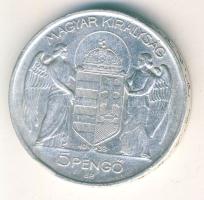 1939. 5P Ag "Horthy balra" T:3+ ph.