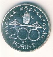1992. 200Ft Ag "MNB" T:exPP