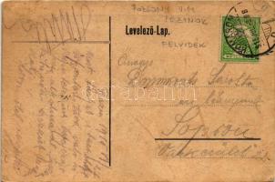 1915 Bazinfürdő, Bösing, Bözing, Pezinok; rézmetszet / copper engraving (EK)