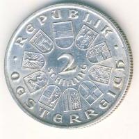 Ausztria 1928. 2Sch Ag "Schubert" T:2