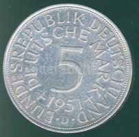 NSZK 1951D 5M Ag T:3