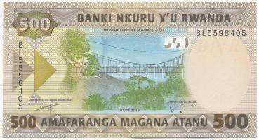Ruanda 2019. 500Fr "BL 5598405" T:I
Rwanda 2019. 500 Francs "BL 5598405" C:UNC
