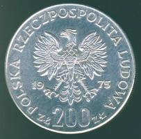 Lengyelország 1975. 200Zl Ag "Győzelem a fasizmus felett" T:2