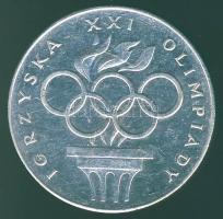Lengyelország 1976. 200Zl Ag "Olimpia" T:2
