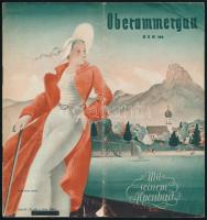 cca 1930 7 db német, képes utazási prospektus