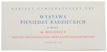 Szovjetunió / Lengyelország 1938. 1R + 3R+ 5R mindhárom bankjegy lengyel "NBP Wystawa Pieniedzy...