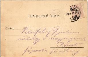 1899 (Vorläufer) Csíz, Csízfürdő, Kúpele Cíz; Szanatórium, kútház ivócsarnokkal, Nedeczky telep. Fog...