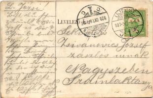 1909 Csíz, Csízfürdő, Kúpele Cíz; Református templom, Ilona lak és Csiszártelep, gyógyszertár, Fogel...