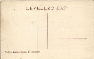 Trencsénteplic, Trencianske Teplice; Árpád villa. Wertheim Zsigmond kiadása / villa