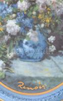 Goebel Artis orbis porcleán fali dísz. Renoir festményével díszítve. Maricás, jelzett, hibátlan. 14x...
