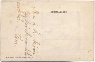 Bártfa, Bártfafürdő, Bardejovské Kúpele, Bardiov, Bardejov; Főforrás és fedett sétány. leporellólap ...