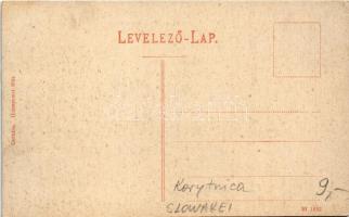 Koritnyica, Korytnica; Kávéház. Gutkaiss kiadása / café