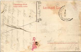 1912 Feketehegy-fürdő, Feketehegy, Schwartzenberg, Cernohorské kúpele (Merény, Vondrisel, Nálepkovo)...