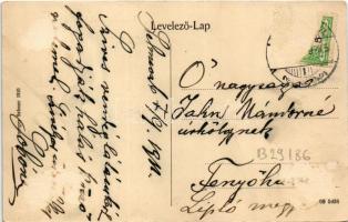 1911 Selmecbánya, Schemnitz, Banská Stiavnica; Villatelep. Joerges kiadása / villas (Rb)