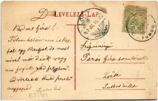 1907 Gánóc, Gansdorf, Gánóc-gyógyfürdő, Kúpele Gánovce, Gánovce; Kelet nyaraló / villa