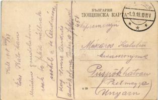 1918 Plovdiv, Philippople, Philippopolis; Tepe-Ati in winter