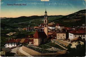 Tesero, Teser im Fleimstal (Südtirol); church (worn corners)