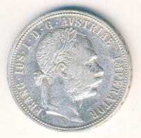 Ausztria 1881. 1Fl Ag T:3