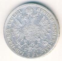 Ausztria 1881. 1Fl Ag T:3