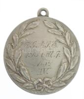 1931. "DGATE 1931. III. 7. hv. IV." kétoldalas, jelzetlen Ag párbajtőr díjérem füllel és &...