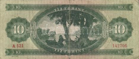 1949. 10Ft (3x) T:III,III/IV