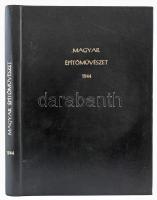 1944 Magyar Építőművészet teljes évfolyam. szerk.: vitéz Irsy László, Bp., Athenaeum-ny., gazdag fek...