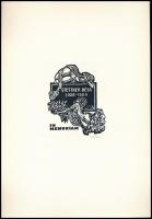 In memoriam Stettner Béla. 15 db grafikát tartalmazó sorszámozott mappa Stefanovits, Csorba-Simon, R...