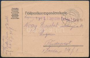 1916 Tábori posta levelezőlap / Field postcard EP 357