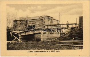 Berezhany, Brzezany, Berezsani; Zamek Sieniawskich w r. 1915 tym. / WWI ruins, castle