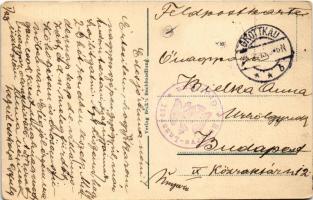 1916 Grodków, Grottkau; Beamtenwohnhaus / civil servants residence + "Reserve-Lazarett Grottkau...