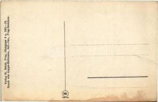 Praha, Prag, Prága, Prague; Czernin-Kaserne / K.u.K. military barracks (fl)