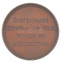 Franciaország / Lyon 1818. "Lyoni Gyógyszertár" bronz emlékérem peremen beütéssel. Szign.:...