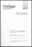 2017 Filológiai közlöny. Dante és a középkori multikulturalizmus