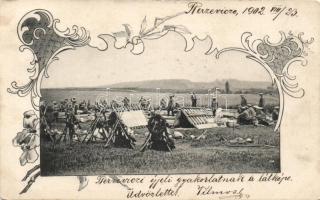 Berzevicz military camp WWI