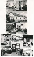 Szalkszentmárton - 2 db MODERN város képeslap: Petőfi Sándor Emlékmúzeum (Képzőművészeti Alap Kiadóvállalat) / 2 MODERN town-view postcards