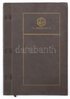 cca 1920 Az Unió Magyar Villamossági Rt. Vágó Dezső tervei szerint készült csillárainak képes kataló...