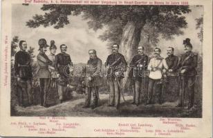 1850 Officers of Radetzky WWI