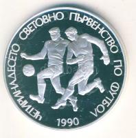 Bulgária 1989. 25L Ag "Labdarúgás" T:PP