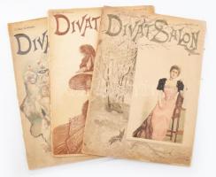 1892 A Divat Salon újság 3 db száma