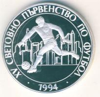 Bulgária 1993. 100L Ag "Labdarúgó VB" T:PP