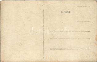 1914 A trónom még megvan - de hol van hazám? I. Péter szerb király humoros karikatúra, szerbellenes ...