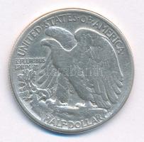 Amerikai Egyesül Államok 1944. 1/2$ Ag "Walking Liberty" T:3 
USA 1944. 1/2 Dollar Ag &qu...