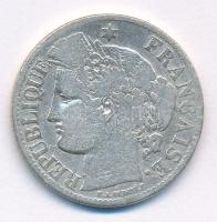 Franciaország 1871A 2Fr Ag T:3 
France 1871A 2 Francs Ag C:F 
Krause KM#817.1