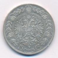 Ausztria 1907. 5K Ag "Ferenc József" T:2- ph.
Austria 1907. 5 Corona "Franz Joseph&q...