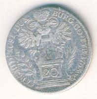 Ausztria 1766. 20Kr Ag M.Theresia T:3/4+