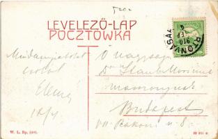 1910 Martonvásár, Dreher kastély. W.L. Bp. 5485. (EK)